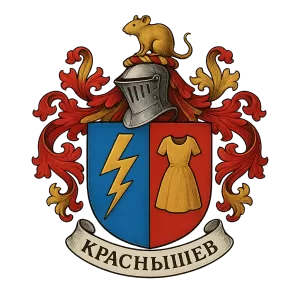 Герб семьи Краснышев