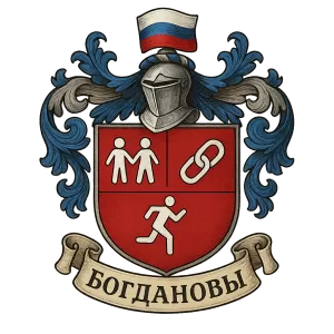 Герб семьи Богдановы