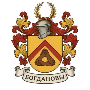 Герб семьи Богдановы
