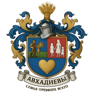 Герб семьи Авхадиевы