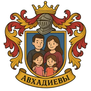 Герб семьи Авхадиевы