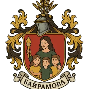 Герб семьи Байрамова