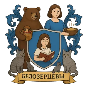 Герб семьи Белозерцевы