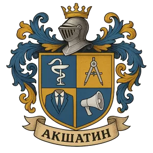 Герб семьи Акшатин