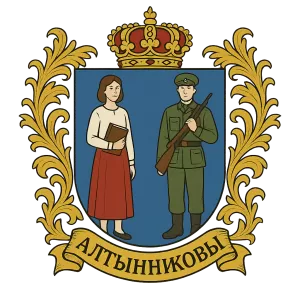 Герб семьи Алтынников