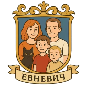 Герб семьи Евневич