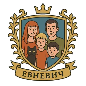 Герб семьи Евневич