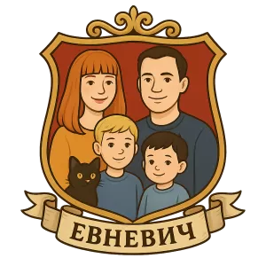 Герб семьи Евневич