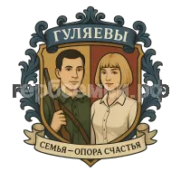 Герб семьи Гуляевы
