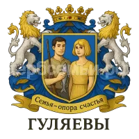 Герб семьи Гуляевы