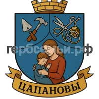 Герб семьи Цапановы