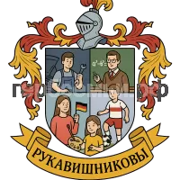 Герб семьи Рукавишниковы