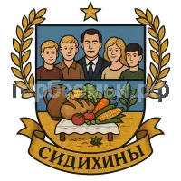Герб семьи Сидихины