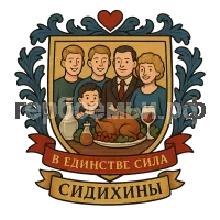 Герб семьи Сидихины