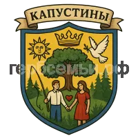 Герб семьи Капустины