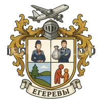 Герб семьи Егеревы