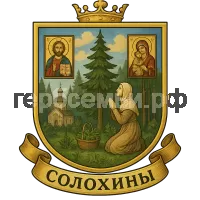 Герб семьи Солохины
