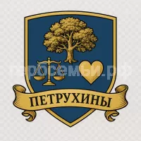 Герб семьи Петрухины