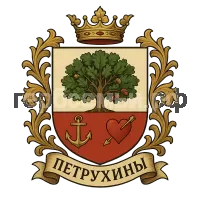 Герб семьи Петрухины