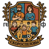 Герб семьи Скороспеловы