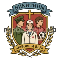 Герб семьи Никитины