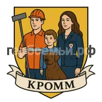 Герб семьи Кромм
