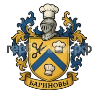 Герб семьи Бариновы