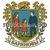 Герб семьи Бариновы