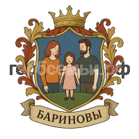Герб семьи Бариновы