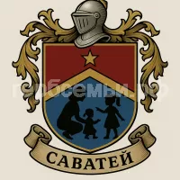 Герб семьи Саватей
