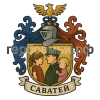 Герб семьи Саватей