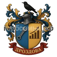 Герб семьи Дроздова