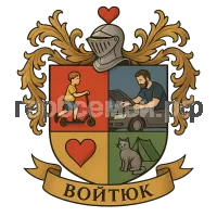 Герб семьи Войтюк