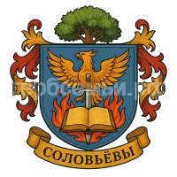Герб семьи Соловьёвы