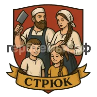 Герб семьи Стрюк