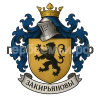 Герб семьи Закирьяновы