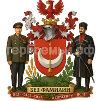 Герб семьи без фамилии