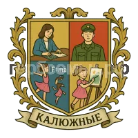 Герб семьи Калюжные