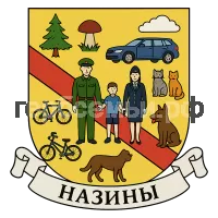 Герб семьи Назин