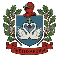 Герб семьи Светозаровы