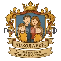 Герб семьи Николаевы