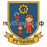 Герб семьи Ручины