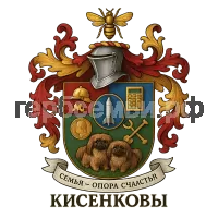 Герб семьи Кисенков