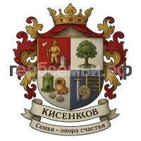 Герб семьи Кисенков