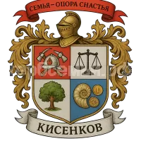 Герб семьи Кисенков