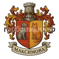 Герб семьи Максимова