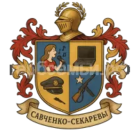 Герб семьи Савченко-Секаревы