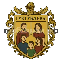 Герб семьи Туктубаевы