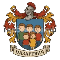 Герб семьи Назаревич