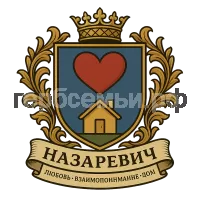 Герб семьи Назаревич